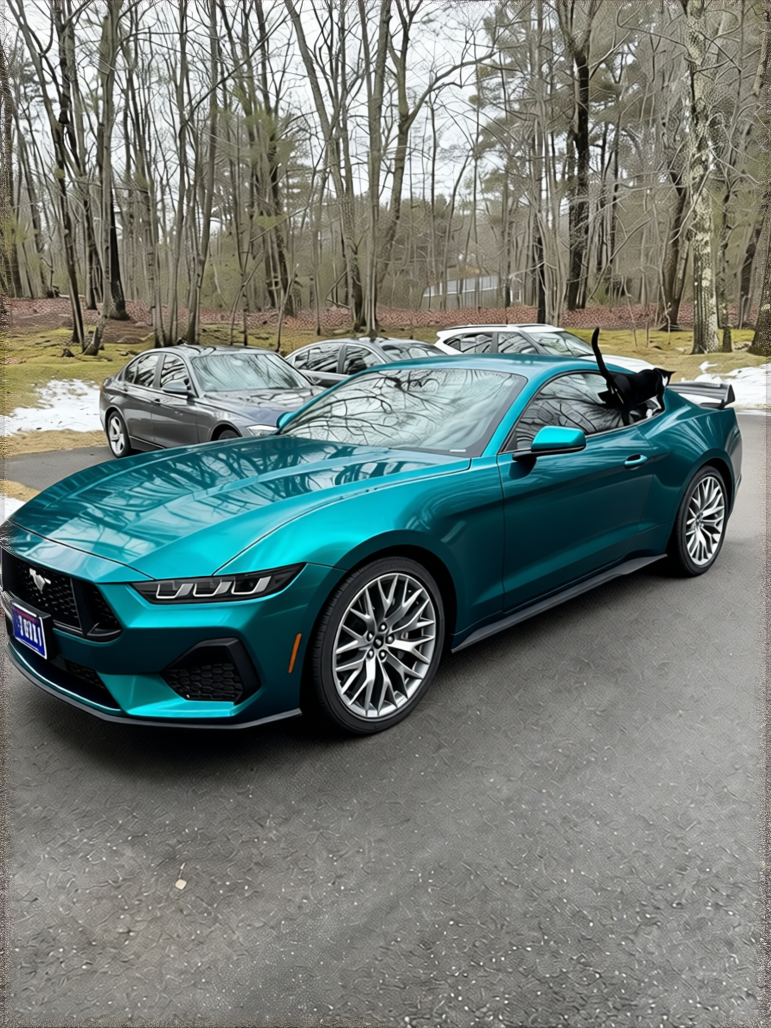 Your car rendered in Super Gloss Era Green gloss wrap