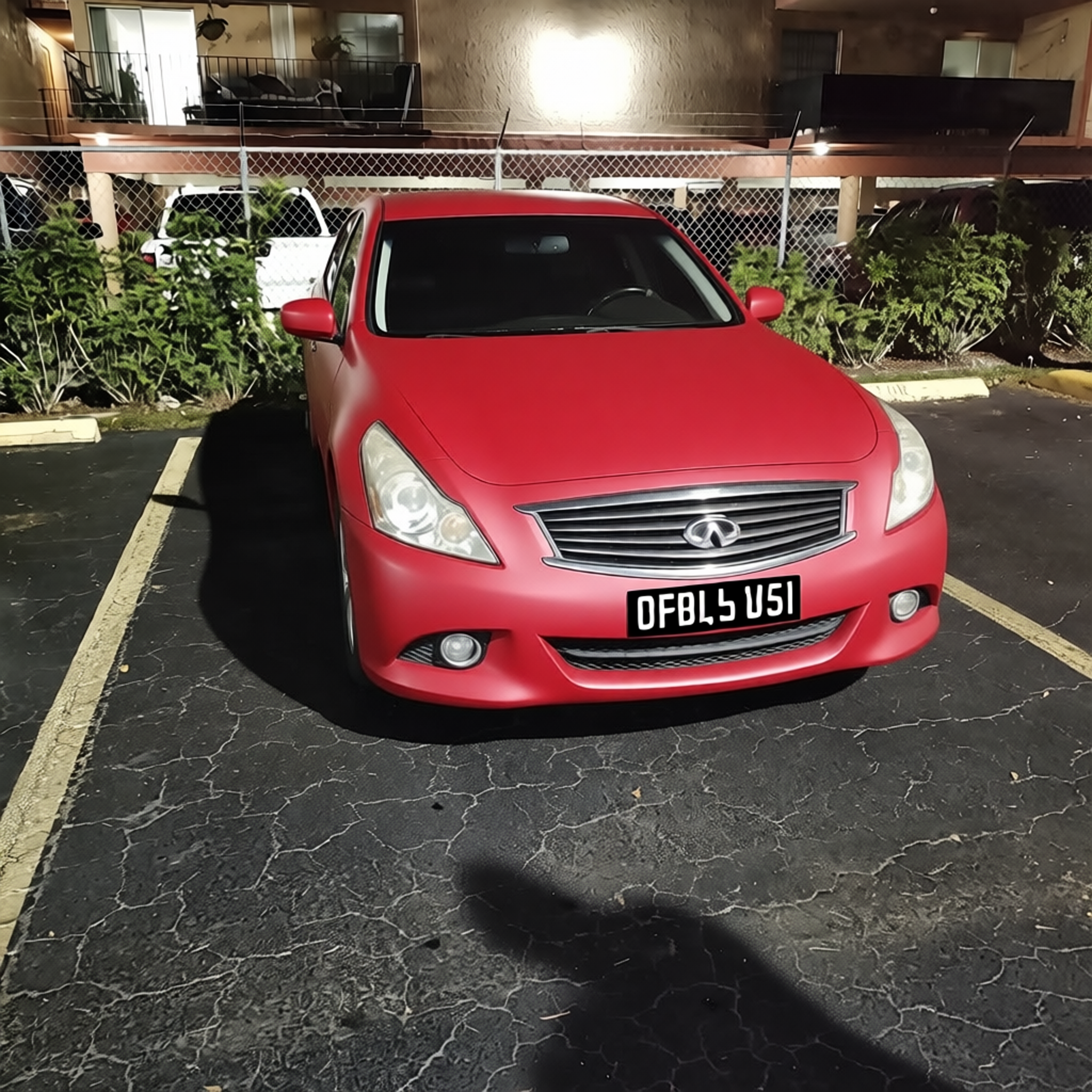 Your car rendered in Ferrari Red matte paint