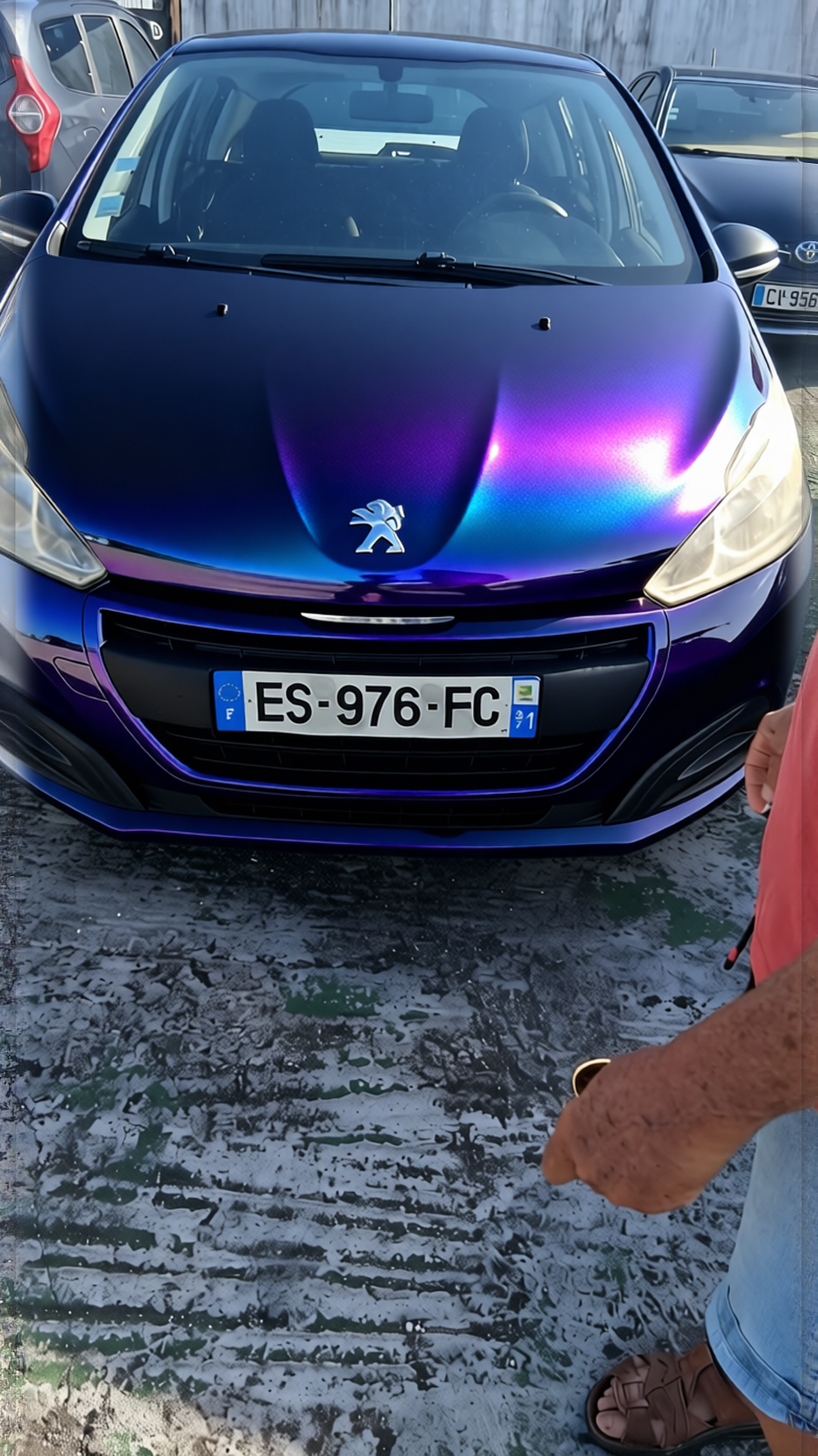 Your car rendered in Super Gloss Spectrum gloss wrap