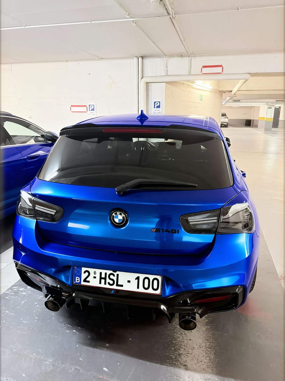 Your car rendered in Royal Blue gloss wrap