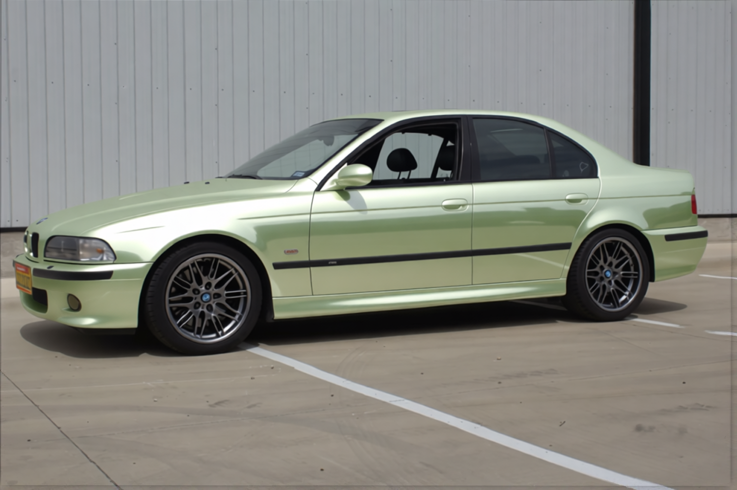 Your car rendered in Satin Pearl White gloss wrap