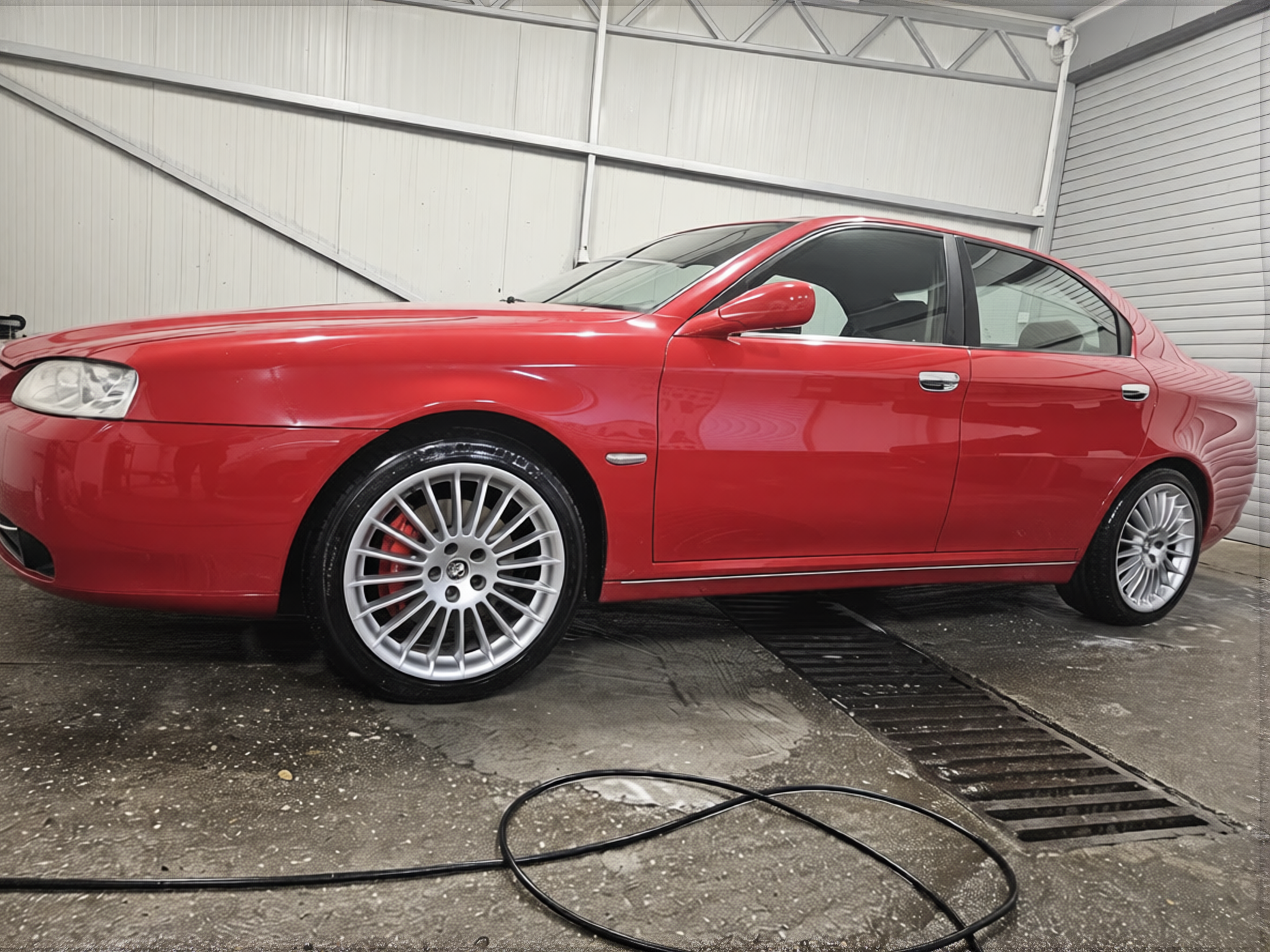 Your car rendered in Ferrari Red gloss paint