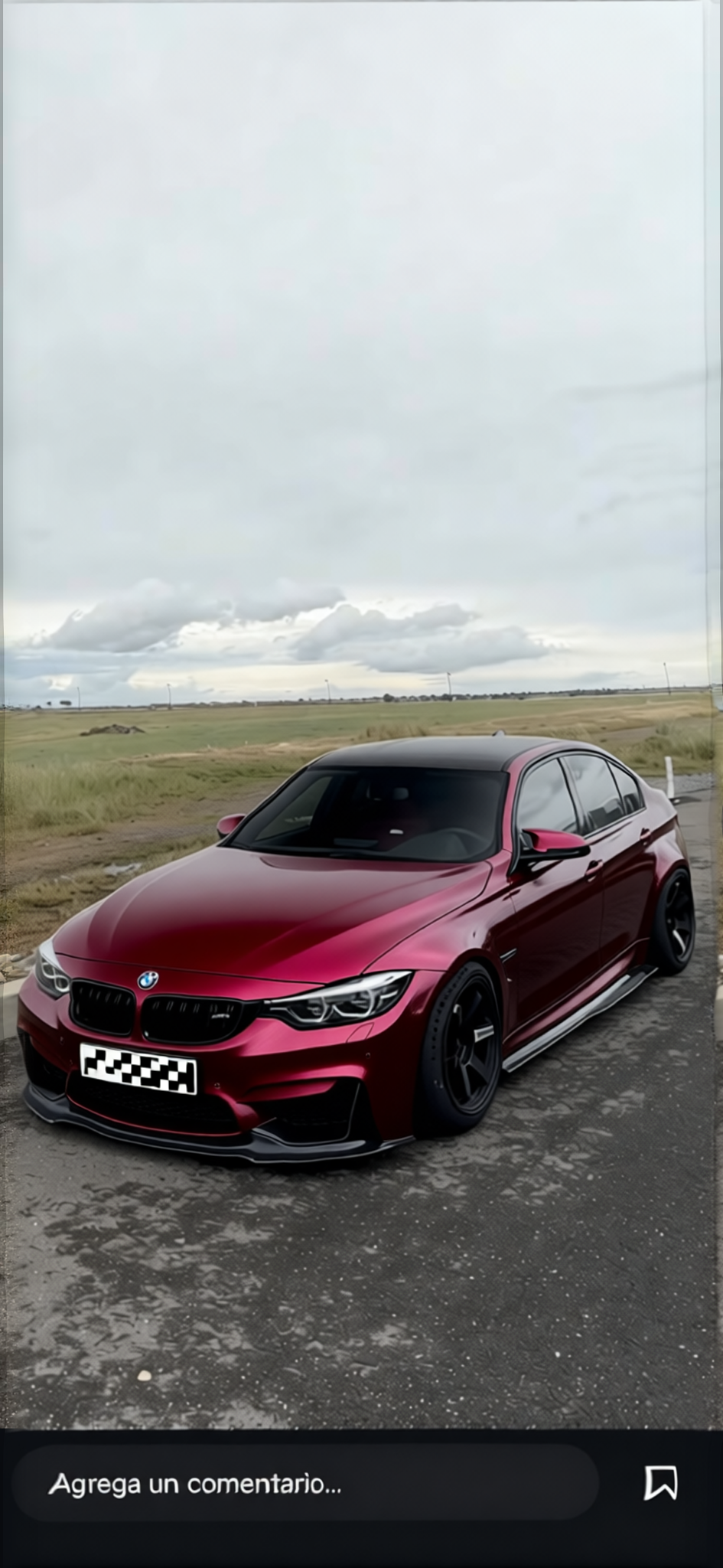Your car rendered in Super Gloss Metallic Wildberry Juice gloss wrap