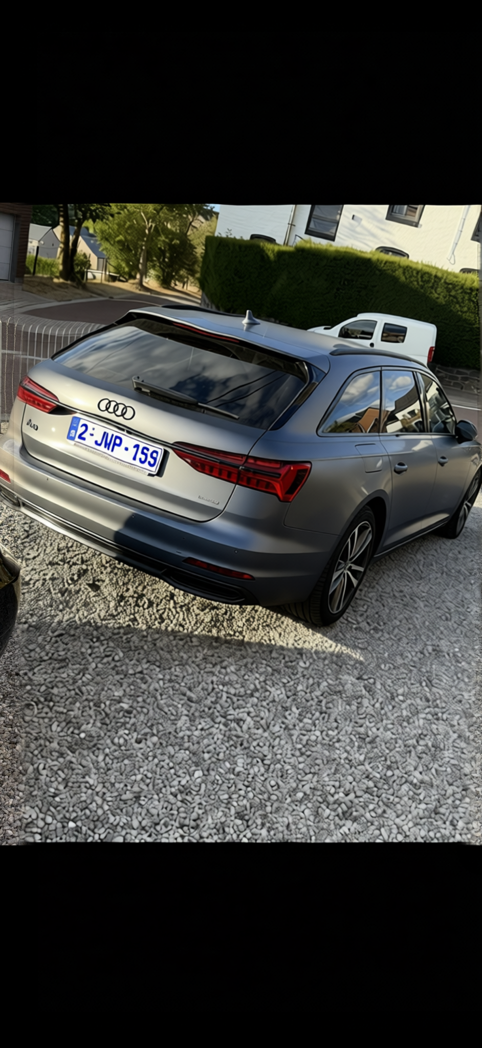 Your car rendered in Shadow Black matte wrap