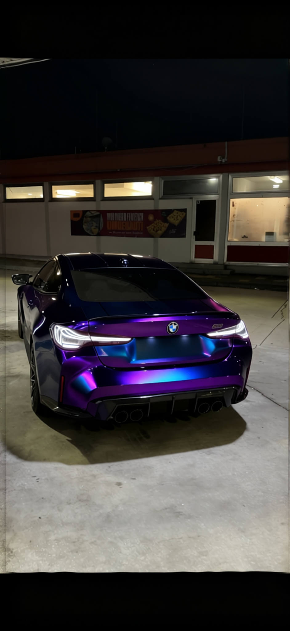 BMW 8 Series Gran Coupe rendered in Super Gloss Spectrum gloss wrap