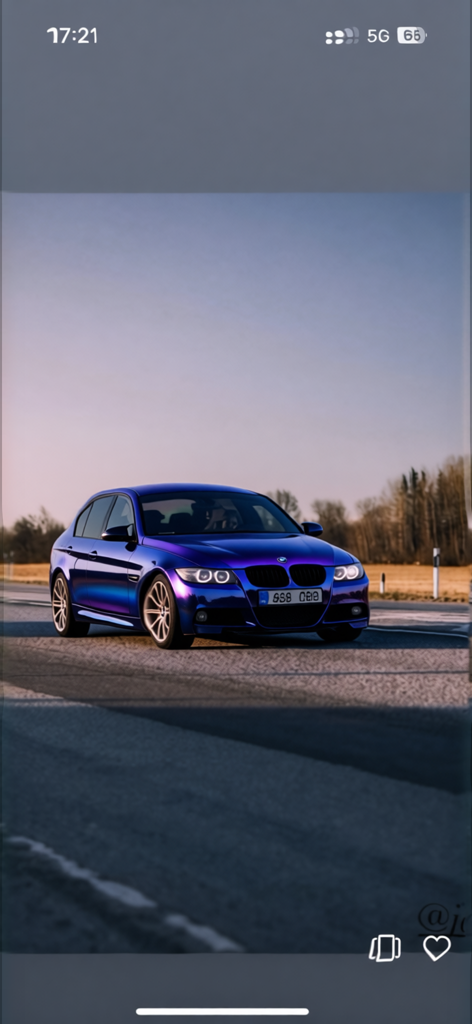 BMW 3 Series rendered in Super Gloss Spectrum gloss wrap