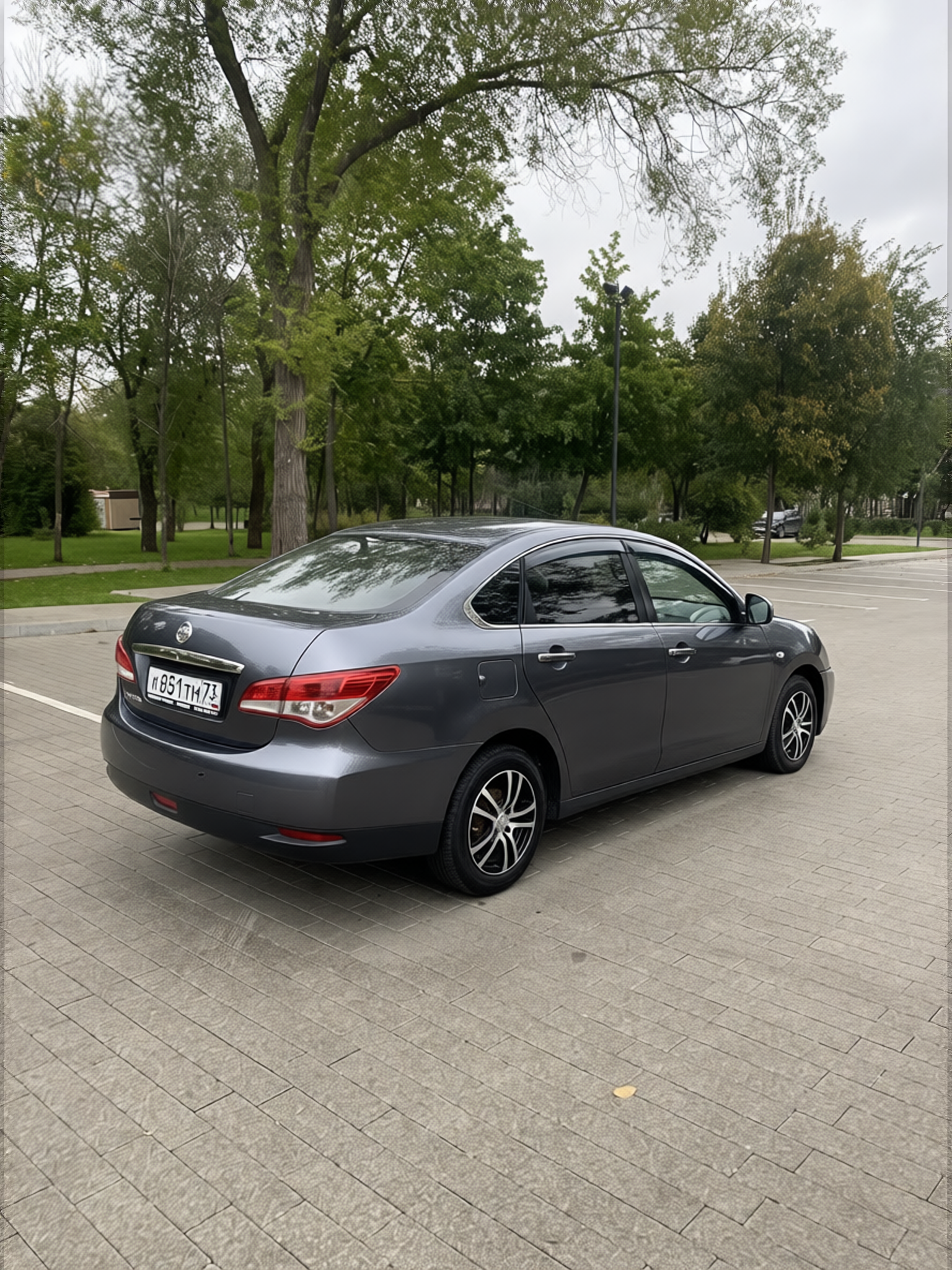 Your car rendered in Nardo Grey gloss paint