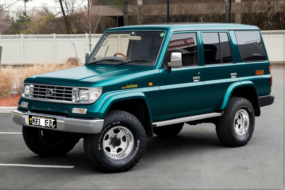 Your car rendered in Super Gloss Era Green gloss wrap