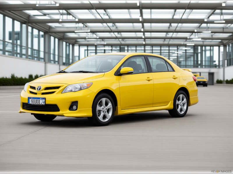 Your car rendered in Racing Yellow gloss paint