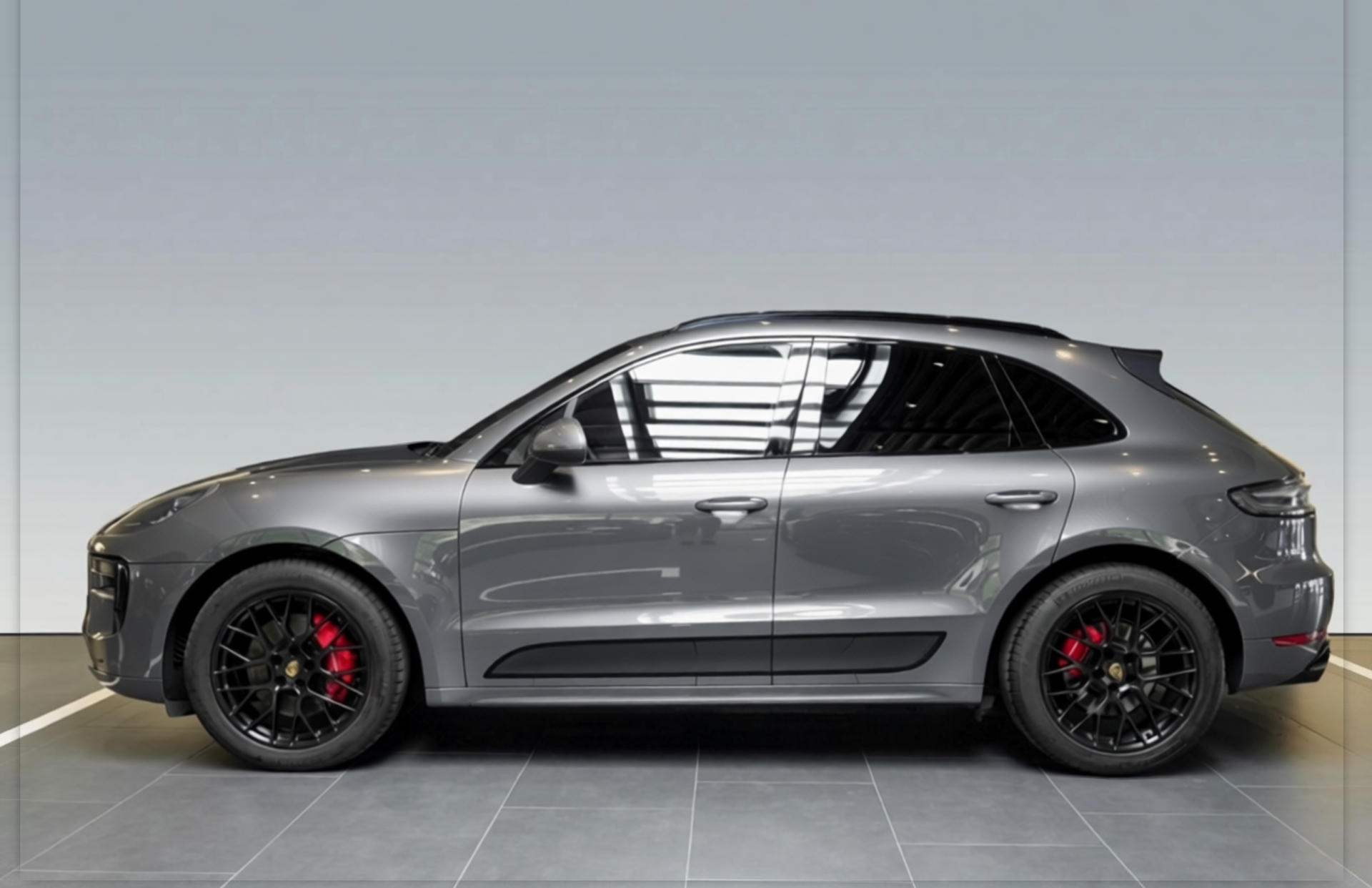 Your car rendered in Nardo Grey gloss paint