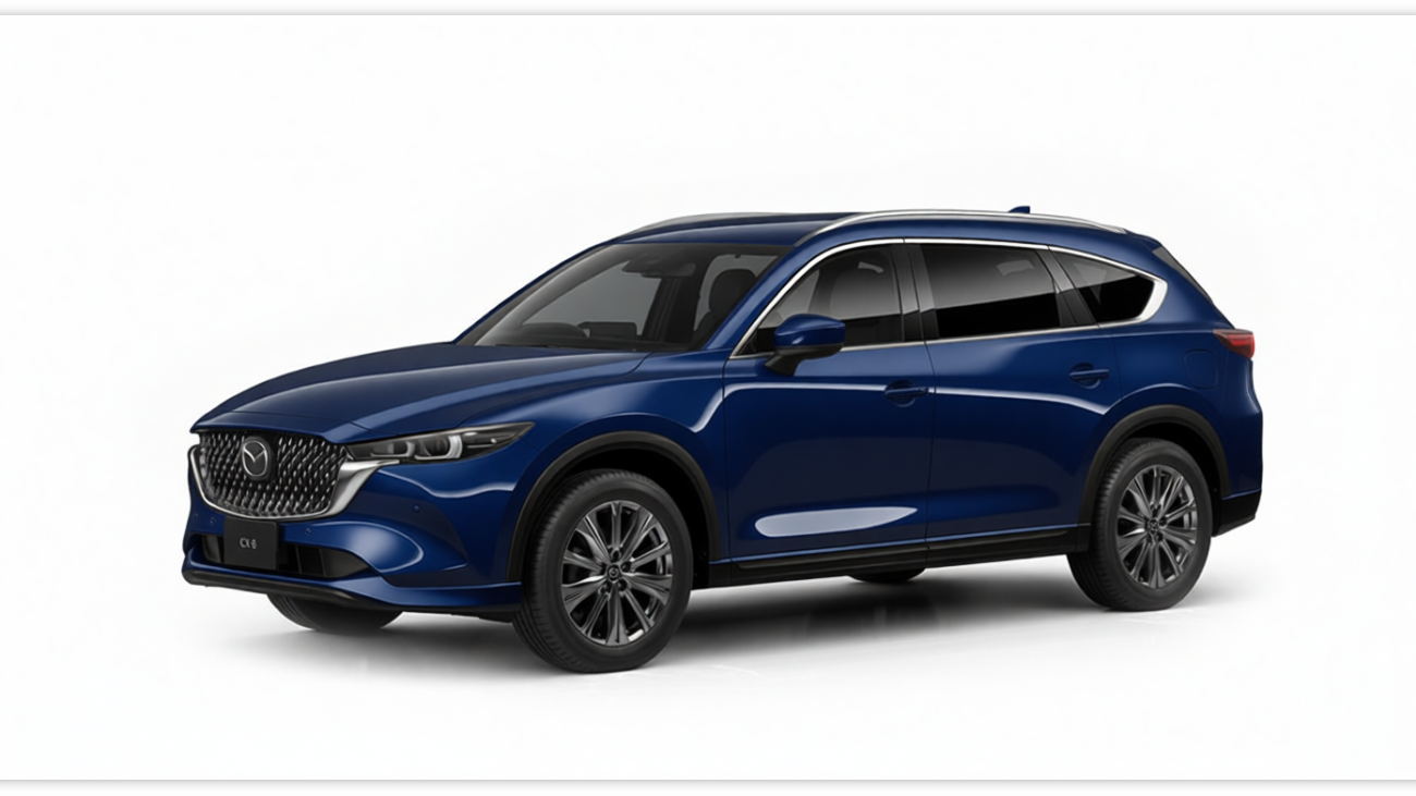 Your car rendered in Deep Navy gloss paint