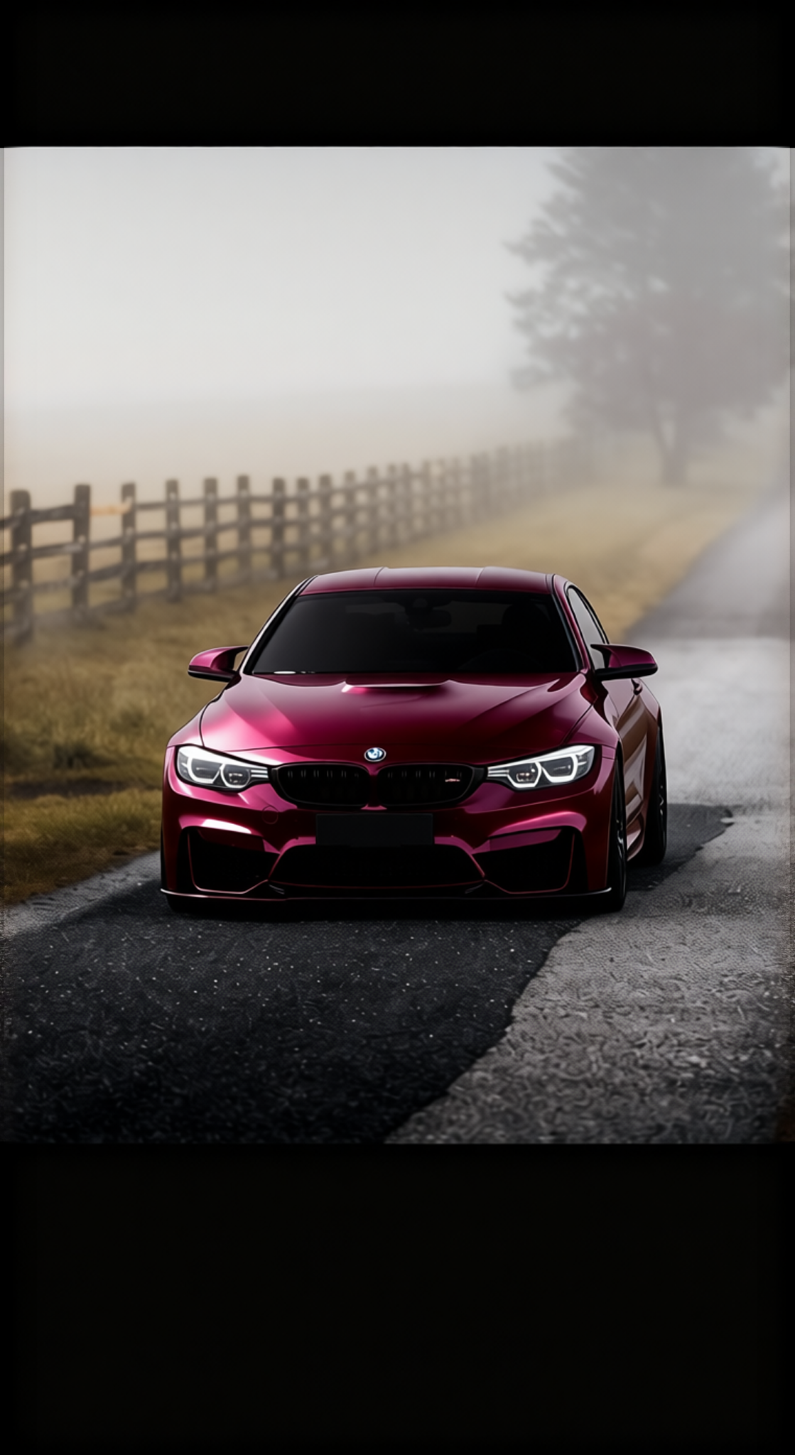 Your car rendered in Super Gloss Metallic Wildberry Juice gloss wrap