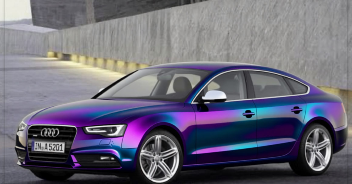 Your car rendered in Super Gloss Spectrum gloss wrap