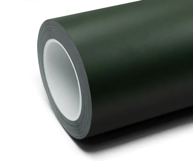 Texture du film Frozen Matte Army Green