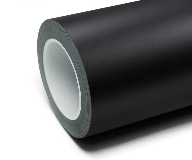 Texture du film Frozen Matte Black