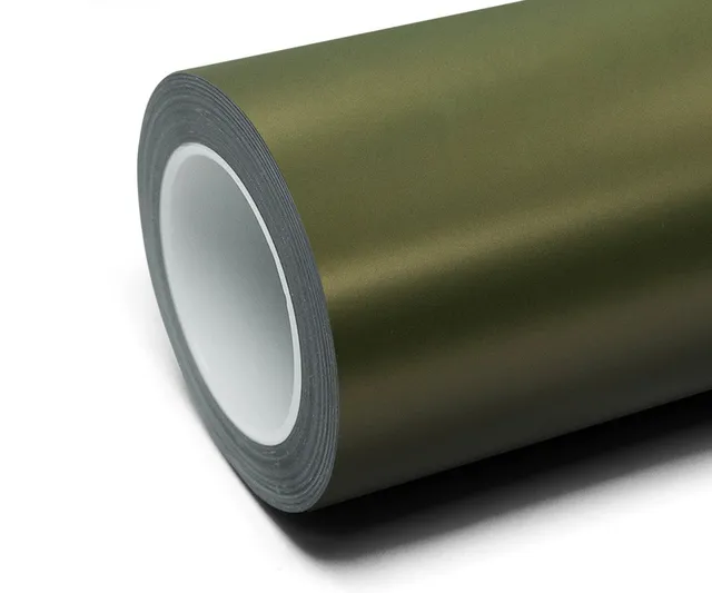 Texture du film Frozen Matte Warrior Green