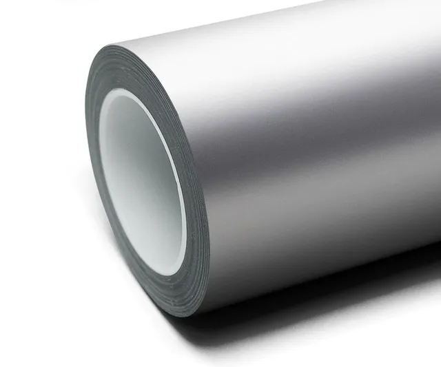 Texture du film Frozen Satin Liquid Silver