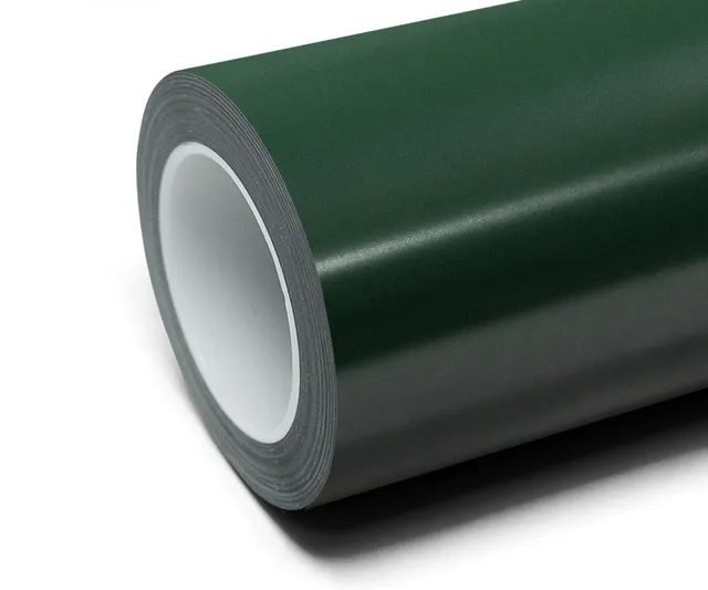 Texture du film Frozen Satin Racing Green