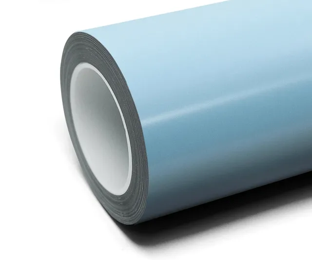 Texture du film Frozen Satin Snow Blue