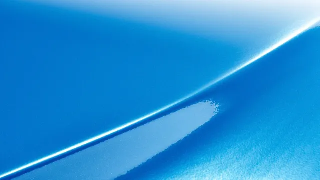 Texture du film Gloss Intense Blue