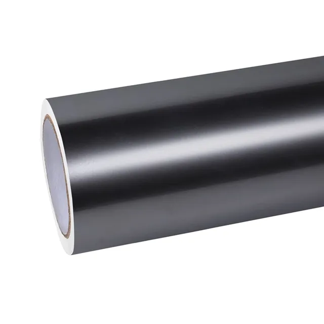 Texture du film Gloss Metal Paint Tungsten Steel Grey