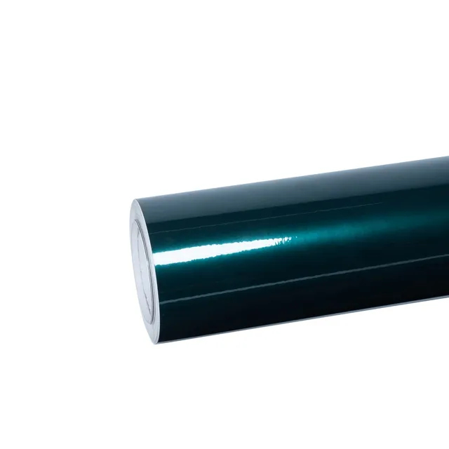 Texture du film Gloss Metallic Midnight Green