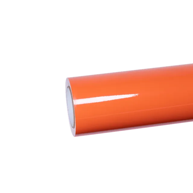 Texture du film Gloss Orange