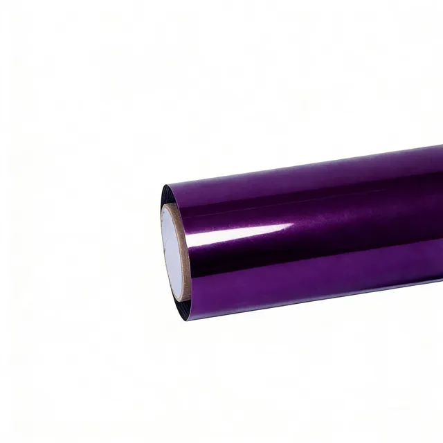 Texture du film Gloss Purple Chrome