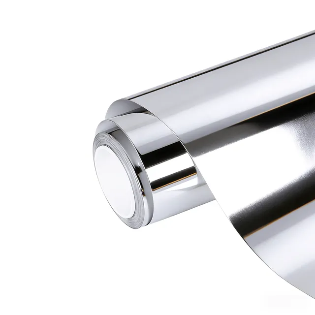 Texture du film Gloss Silver Chrome