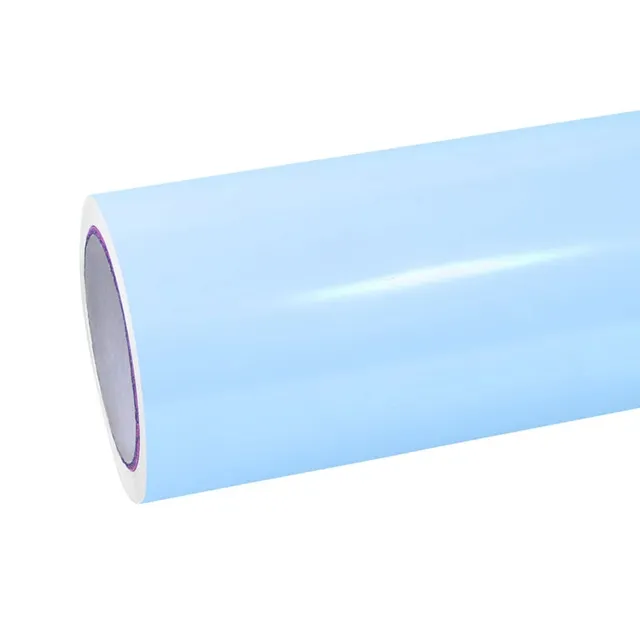 Texture du film Glossy Baby Blue