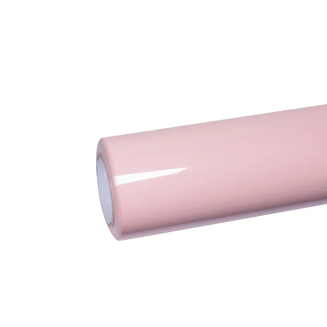 Texture du film Glossy Baby Pink