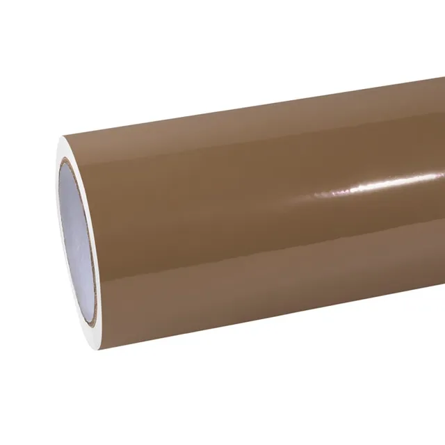 Texture du film Glossy Caramel Brown