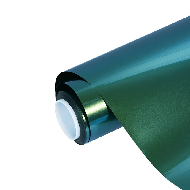 Texture du film Glossy Chameleon Spring Green