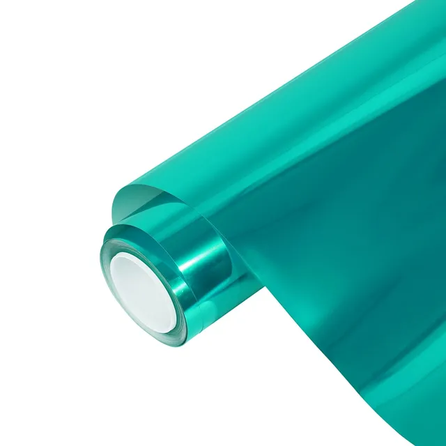 Texture du film Glossy Chrome Mint Green