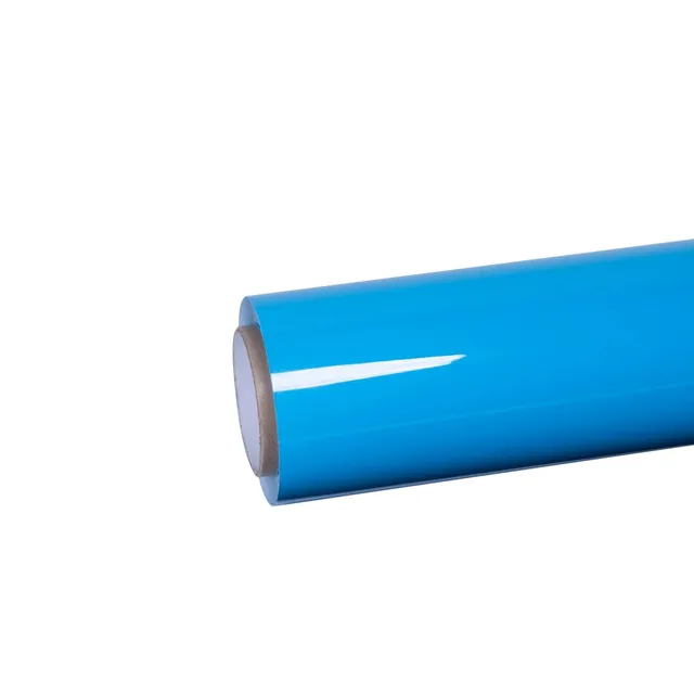Texture du film Glossy Crystal Blue Sky