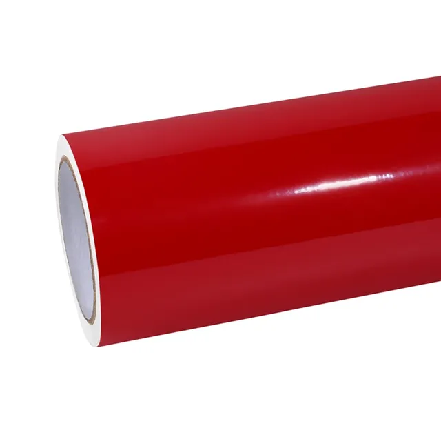 Texture du film Glossy Crystal Carmine Red
