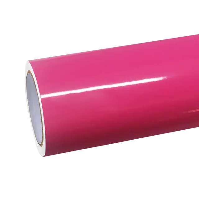 Texture du film Glossy Crystal Rose Red