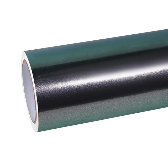 Texture du film Glossy Diamond Micro Celadon Green