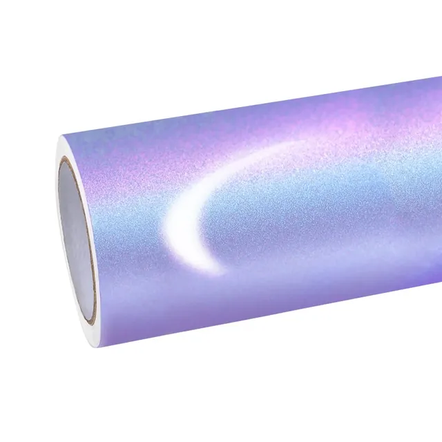 Texture du film Glossy Glitter Starry Pink