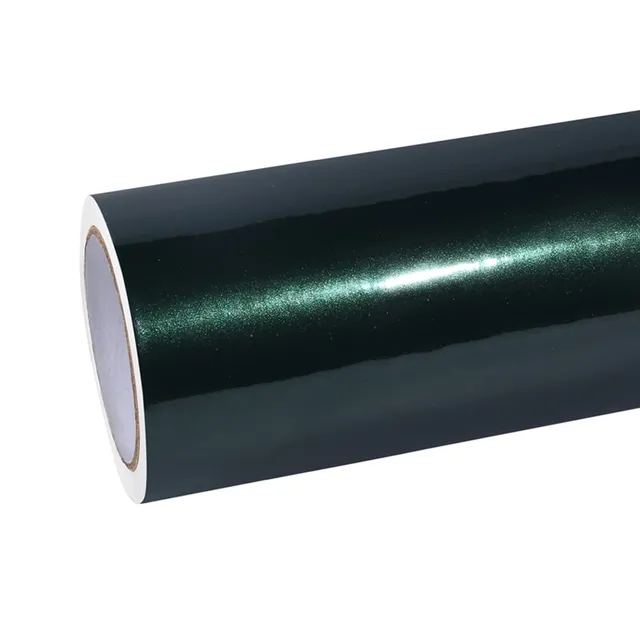 Texture du film Glossy Gothic Green