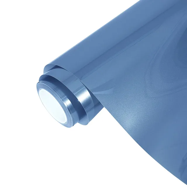 Texture du film Glossy Metal Paint Mist Blue