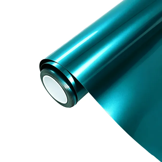 Texture du film Glossy Metallic Atomic Cyan