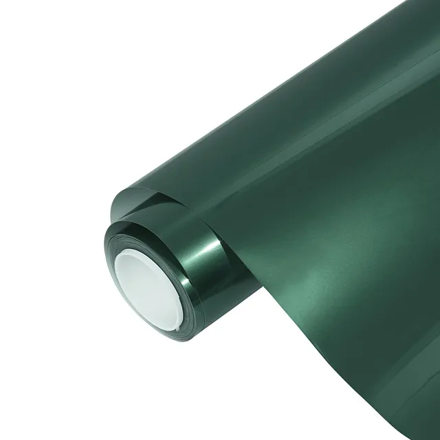 Texture du film Glossy Metallic Emerald Green