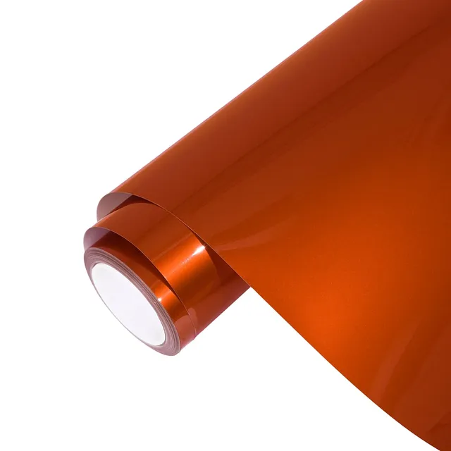 Texture du film Glossy Metallic Gulf Orange
