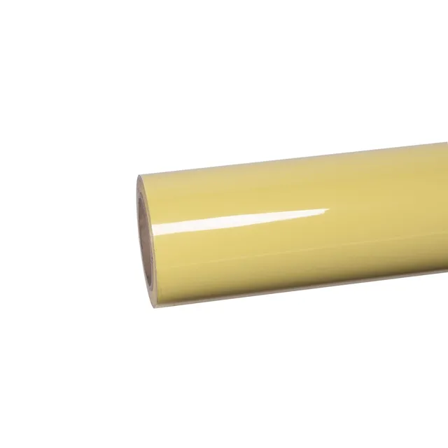 Texture du film Glossy Sunbath Yellow