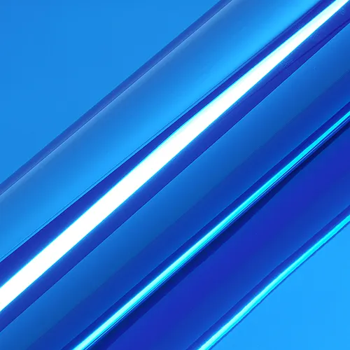 Texture du film Gloss Chrome Blue