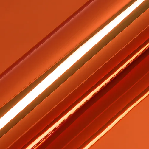 Texture du film Gloss Chrome Orange