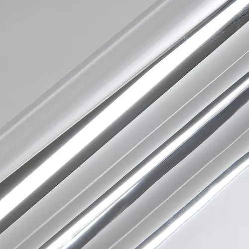 Texture du film Gloss Chrome Silver