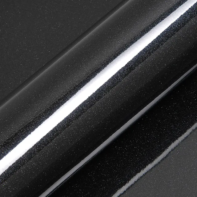 Texture du film Gloss Ebony Sparkle Black
