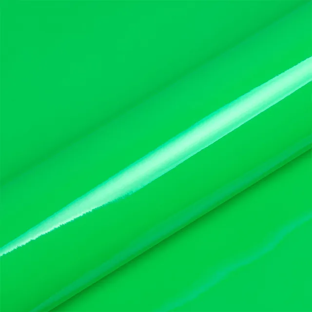 Texture du film Gloss Fluorescent Green